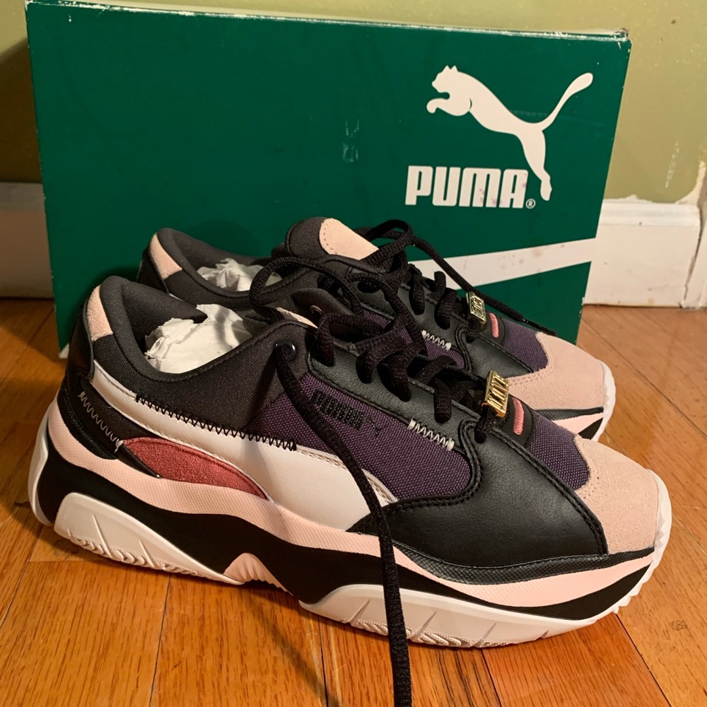 Puma Storm.Y Anti-Valentines Women’s Trainers Sneakers Size 6 Brand New with Box